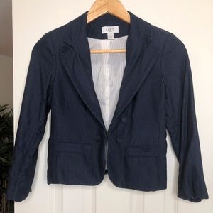 Loft Navy Blue Blazer